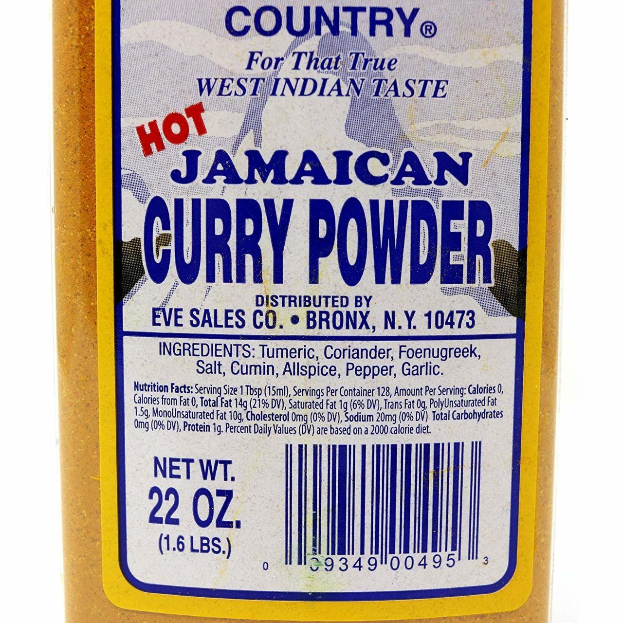 Blue Mountain Jamaican Curry Powder Hot - 22 oz. - Image 3