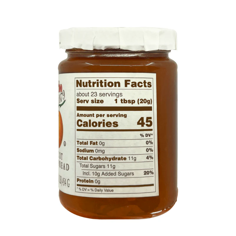 D'Arbo Apricot Fruit Spread, 16 oz - Image 3