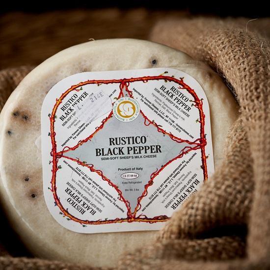 Rustico Black Pepper Cheese Wheel, 4 lb. - Image 3